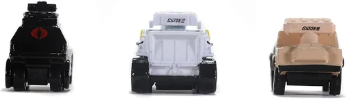 Miniatura 4 de Jada Toys GI Joe 32083 - Paquete de 3 autos de 1.65 pulgadas, juguetes para niños y adultos (32083)