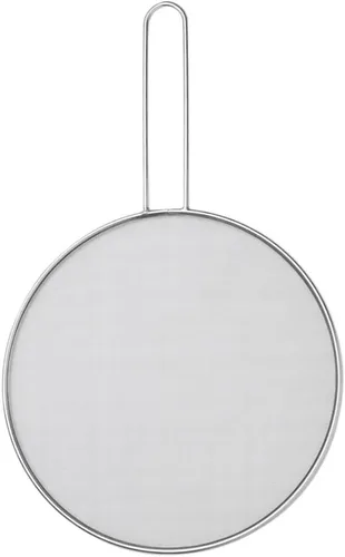 Pantalla antisalpicaduras HIC Kitchen, acero inoxidable 18/8 con malla fina, 11.5 pulgadas, se ajusta hasta sartenes de 10.5 pulgadas
