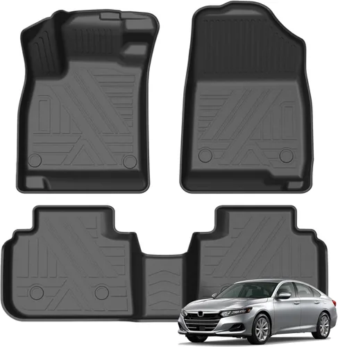 Miniatura 11 de KUST Alfombrillas de suelo personalizadas para Nissan Titan 2017-2024/Nissan Titan XD Crew Cab 2016-2024