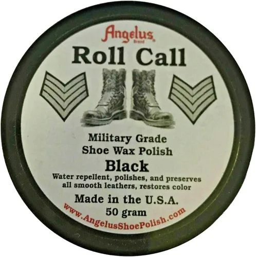 Miniatura 2 de Angelus Black Shoe Polish - Esmalte de cera en pasta de alto brillo