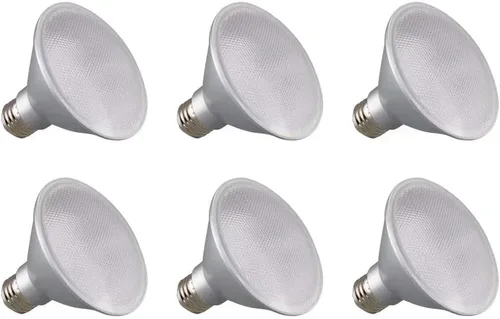 Miniatura 2 de Satco Bombillas reflectoras LED de cuello corto de 12.5 W, 120 V, PAR30, 5000 K, luz diurna, 1000 lúmenes, E26, base media, regulable, ubicación