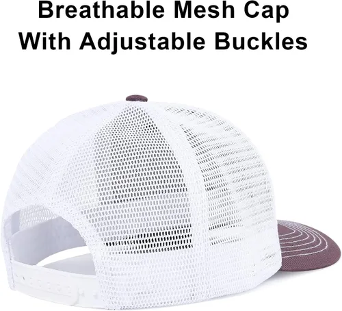 Miniatura 2 de kozinu Unisex Trucker Hats Blank Mesh Snapback Hats Sport Plain Baseball Caps Adjustable Fitted Hat