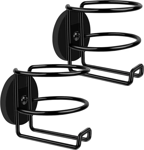 Soporte magnético para tazas, paquete de 2 soportes portátiles para tazas para tractor, cortadora, camión, coche, refrigerador, soporte magnético