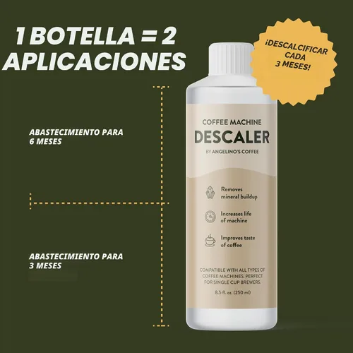 Miniatura 3 de Efectiva solución de descalcificación Keurig (2 usos) – Descalcificador universal para máquinas de café Keurig, Nespresso, Breville, Delonghi