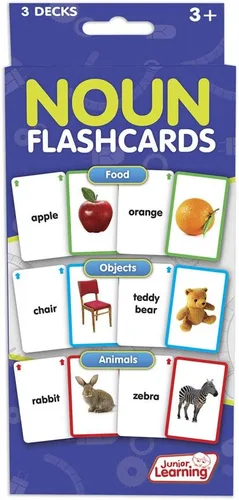 Miniatura 2 de Junior Learning Tarjetas Flash Sustantivo