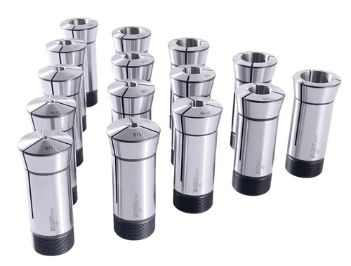 Miniatura 4 de Accusize Industrial Tools 15 pinzas redondas de precisión 5C endurecidas y molidas, 0200-0571 de 1/8-1" por 16th