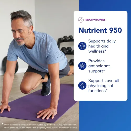 Miniatura 3 de Pure Encapsulations Nutrient 950 Suplemento multivitamínico mineral para apoyar las funciones fisiológicas y un estilo de vida saludable* 90