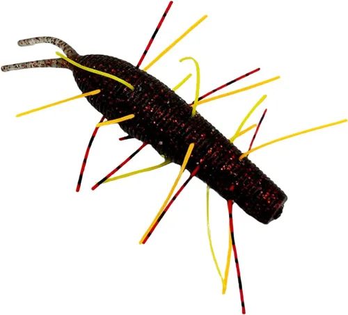 Miniatura 4 de Dimatteo ADSL212 Señuelos de silicona de pesca suave para lubina, trucha, 3.5 pulgadas, 9 unidades, 3 colores, 3 unidades de cada