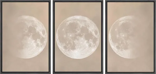 Miniatura 85 de SIGNWIN Lienzo enmarcado para pared, juego de arte dramático de cielo tormentoso, ilustraciones de paisaje nuboso Moody, arte moderno decorativo