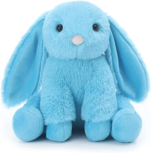 Miniatura 18 de Apricot Lamb Peluche de conejo crema para niños, juguetes de peluche suaves y lindos para bebés niñas y niños, 6 pulgadas