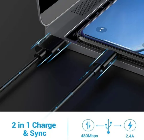 Miniatura 4 de Cable Lightning con certificación MFi, cargador para iPhone, paquete de 3 cables de carga Lightning a USB A de 3 pies compatible con iPhone 14, 13