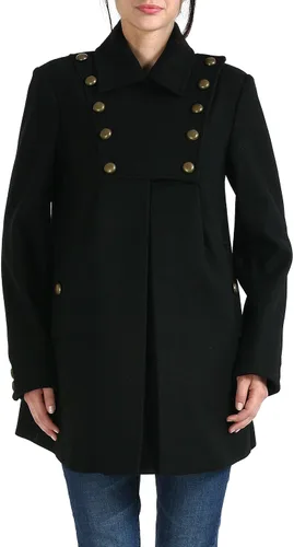 Miniatura 5 de Momo Maternity Outerwear Women Stella Wool Pea Coat Pregnancy Winter Jacket Small