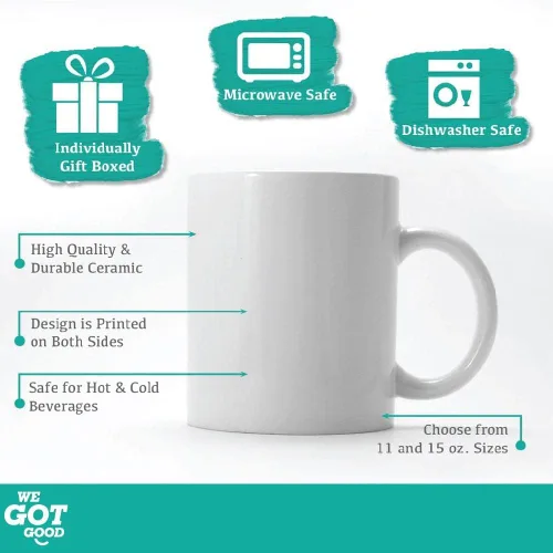 Miniatura 3 de We Got Good Taza de café con texto en inglés "Dont You Dare Settle for Fine Mug Roy Kent