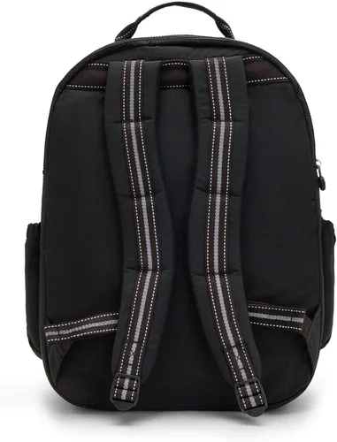 Miniatura 6 de Kipling Mochila para laptop Seúl extra grande de 17 pulgadas para mujer, duradera, espaciosa con correas acolchadas para el hombro, bolsa escolar