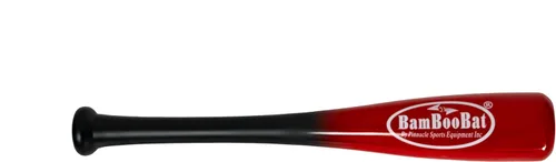 Miniatura 21 de BamBooBat de PINNACLE SPORTS EQUIPMENT INC. - Bate de béisbol y sóftbol de madera de una mano para adultos - 45,7 cm o 53,3 cm Mango blanco/barril