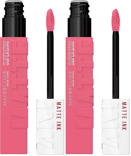 Miniatura 48 de Maybelline Super Stay Matte Ink Barra de Labios Líquida Maquillaje, Color de Alto Impacto de Larga Duración, Hasta 16H de Uso, Amazonian, Marrón 70