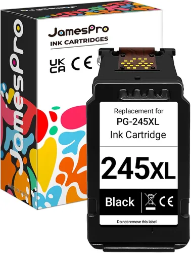 Cartucho de tinta de alto rendimiento 245XL de repuesto para Canon 245XL, tinta negra compatible con impresora Canon 245, funciona con impresora