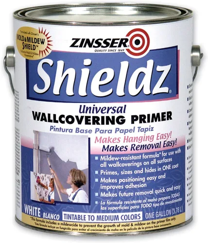 Miniatura 2 de 1 galón Zinsser 02501 White Zinsser, sellador universal para revestimiento de pared Shieldz
