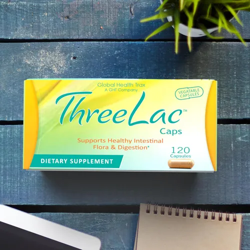 Miniatura 6 de Global Health Trax GHT - Cápsulas probióticas ThreeLac, 120 unidades, apoyo digestivo integral para hombres, mujeres y niños, sistema inmunológico