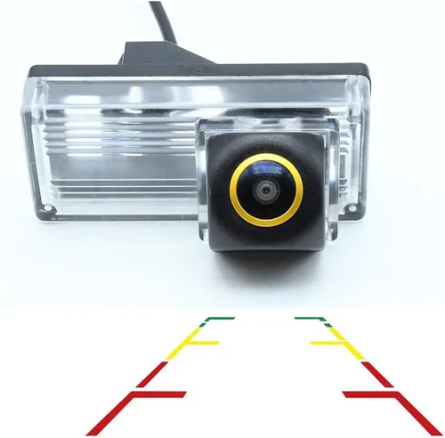 Miniatura 11 de Vlicevrn - Cámara de visión trasera de vehículo HD Fisheye para Toyota REIZ 4D MK1 / Mark X 4D MK1 / Prius/Land Cruiser LC100 LC120 LC200/Prado