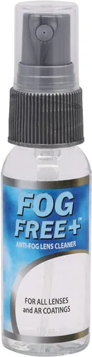Fog Free Plus - Spray antivaho para lentes – Limpiador de lentes y desempañador – Eficaz en todas las lentes y revestimientos antirreflectantes –