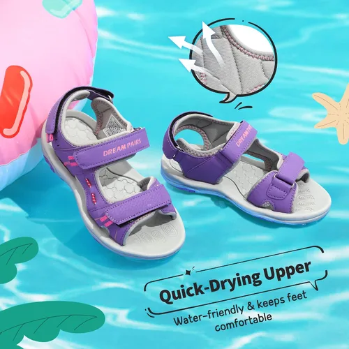Miniatura 2 de DREAM PAIRS Sandalias deportivas de verano para niños y niñas (niños pequeñosniñosgrandes)