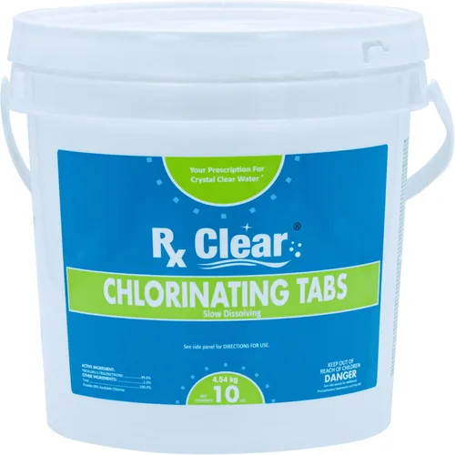 Miniatura 17 de Rx Clear - Tabletas de cloro de 3 pulgadas 5 libras Tabletas estabilizadas individuales para desinfectar piscinas De larga duración