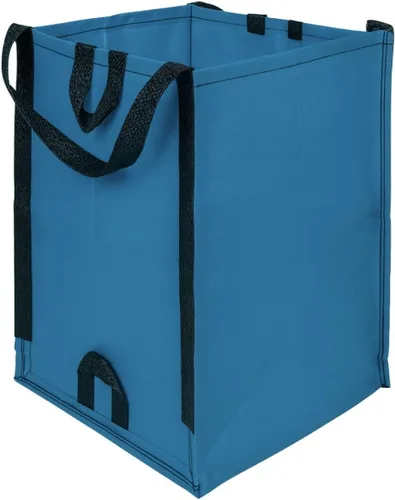 Miniatura 14 de DURASACK Heavy Duty Home and Yard Bags 48-Gallon Reusable Self-Standing Lawn and Leaf Bags Garbage Can with Reinforced Handles, Black