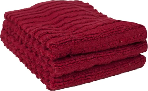Miniatura 19 de Ritz Royale Collection - Juego de paños de cocina de 100 % algodón peinado, altamente absorbente, 13-3/4 x 12 pulgadas, 3 unidades, grafito sólido