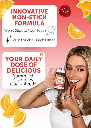Miniatura 3 de Lunakai Gomitas de vitamina B12 extra fuertes de 3000 mcg, hechas en Estados Unidos, delicioso apoyo diario de energía y metabolismo, suplemento