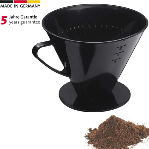 Miniatura 2 de Westmark " Six - Filtro de café, polipropileno, negro, 7.3 x 6.3 x 5.4 in