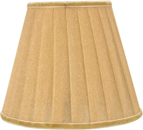 Miniatura 18 de Aspen Creative 30008 Lámpara de araña con forma de campana pequeña, color beige, parte superior de 3 pulgadas x 6 pulgadas inferior x 5 pulgadas