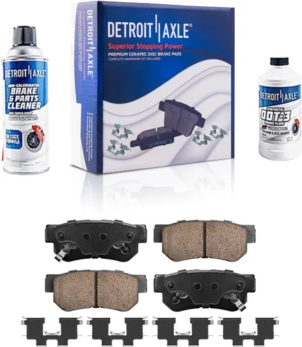 Miniatura 16 de Detroit Axle - Kit de freno delantero para Chevrolet Impala Monte Carlo Buick LeSabre Riviera Park Avenue Cadillac DeVille Olds Intrigue, Pinza