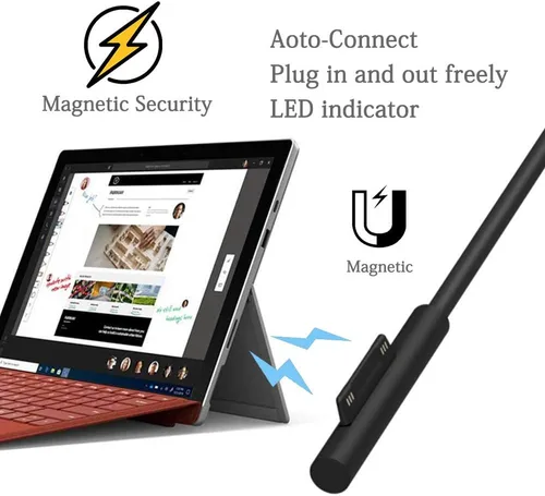 Miniatura 6 de MOCOST Microsoft Surface Connect a USB-C PD 15 V Cable de carga compatible con Microsoft Surface Pro Series, Surface Book Series, Surface Laptop