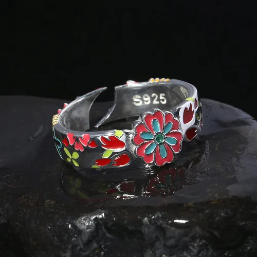 Miniatura 4 de LANMENSY Demon Slayer Anillos de anime Joyería original de plata de ley 925 "All24 estilos" nuevo Tamaño ajustable Kimetsu No Yaiba Cosplay Moda