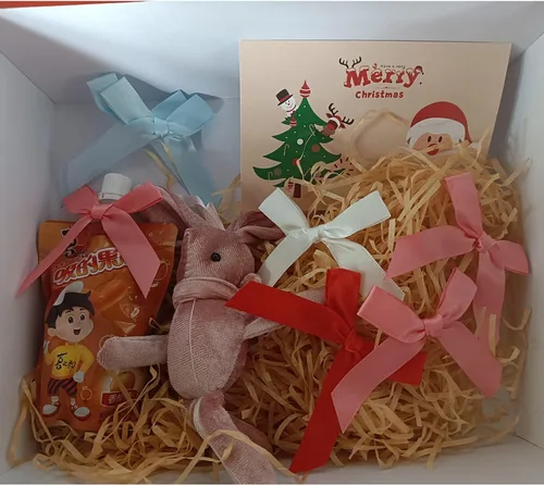 Miniatura 7 de Paquete de 50 lazos blancos para corbata, lazos preatados, lazos de satén de Navidad para bolsas de golosinas, lazos de embalaje para dulces