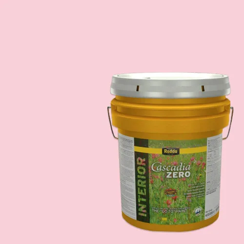 Miniatura 80 de Rodda Paint CASCADIA ZERO - Pintura satinada e imprimación para interiores en uno, 1 galón, Lady Flower Flor de señora