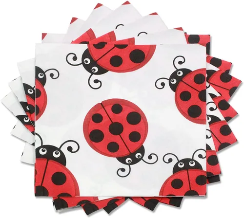 Miniatura 16 de Servilletas de Copo de Nieve, Servilletas Desechables de Papel para Almuerzo Navideño Decoraciones de Fiesta Temática de Nieve Azul, Servilleta