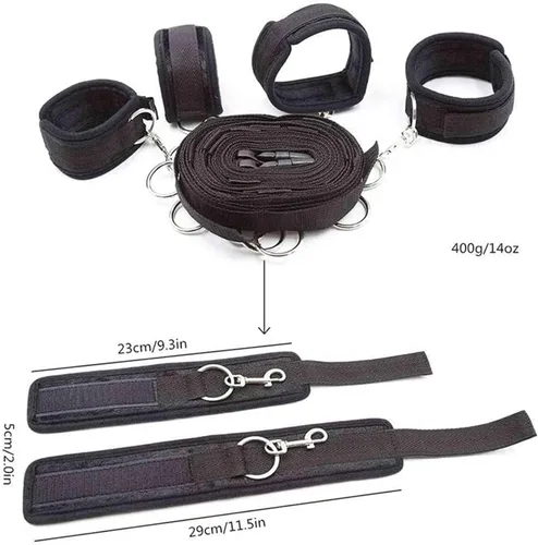 Miniatura 4 de Correas de amarre sexuales para cama de tamaño Queen para parejas debajo del colchón, cama King para adultos, juego de cuerda y cuerda, juego