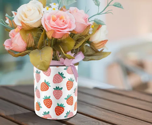 Miniatura 5 de Soporte para bolígrafos para mujeres y niñas, taza de lápices, decoración de escritorio rosa, soporte para brochas de maquillaje, soporte grande