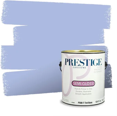 Miniatura 1227 de Pintura Exterior + imprimación PRESTIGE, todo-en-uno, 1 galón, acabado mate, color comparable al Valspar* Royal Gray* VS151-Gris real