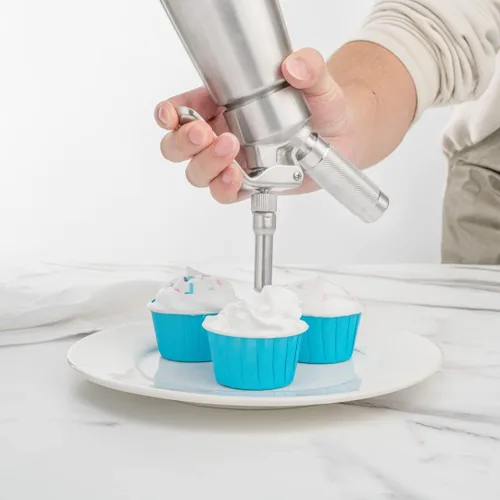 Miniatura 4 de Cartuchos Whip Tek para dispensadores de crema batida, cargadores de crema batida a prueba de fugas, dispensadores se venden por separado, cartuchos