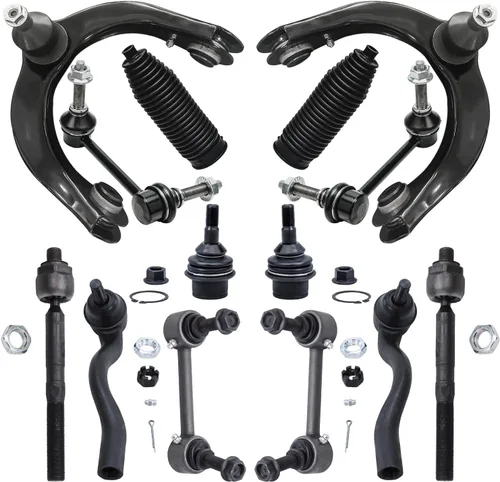 Miniatura 152 de Detroit Axle - Kit de suspensión frontal de 16 piezas para RWD Chrysler 300 Dodge Charger Challenger Magnum 6 brazos de control con rótulas 2