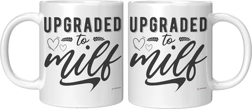 Miniatura 3 de Taza de café divertida para mamá, 11 onzas, color blanco