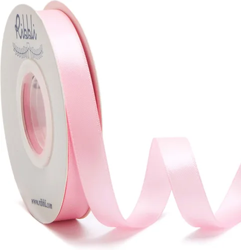 Miniatura 87 de Ribbli - Cinta de satén de doble cara dorada, 1 pulgada x 25 yardas, uso para ramo de lazos, envoltura de regalos, decoración de boda Dorado