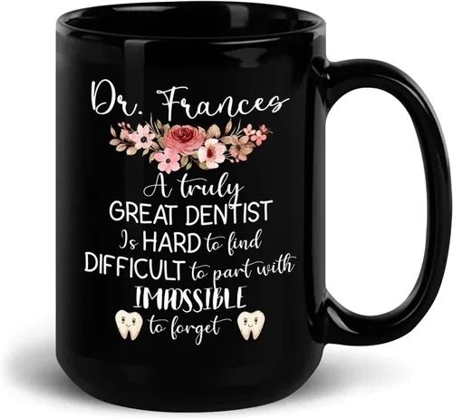 Miniatura 13 de El mejor regalo para dentista, regalo personalizado para dentista, apreciación del dentista, taza de oficina dental, taza de odontología, regalo