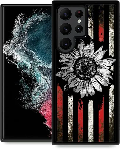 Miniatura 25 de ZHEGAILIAN Funda compatible con Samsung Galaxy S22 Ultra, diseño de patrón de policarbonato duro, antideslizante, absorción de golpes, funda Cerebro