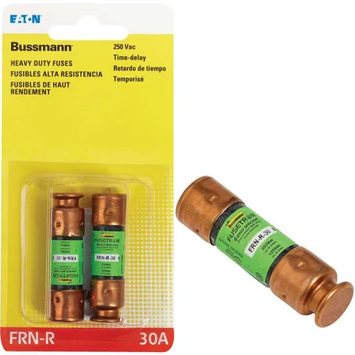Miniatura 4 de Bussman BP/FRN-R-30 Fusible de retardo de tiempo de 30 amperios y 250 voltios, 2