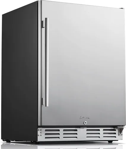Miniatura 11 de Refrigerador de vino y bebidas de 24 pulgadas, refrigerador de vino de doble zona con capacidad para 20 botellas y 78 latas, control táctil digital