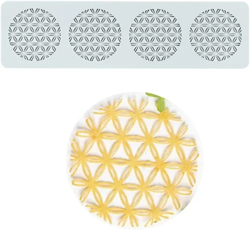 Miniatura 2 de Moldes de silicona 3D de hojas huecas para chocolate, molde de panal, abeja, caramelo, patrón de flores, molde para fondant, decoración de tartas